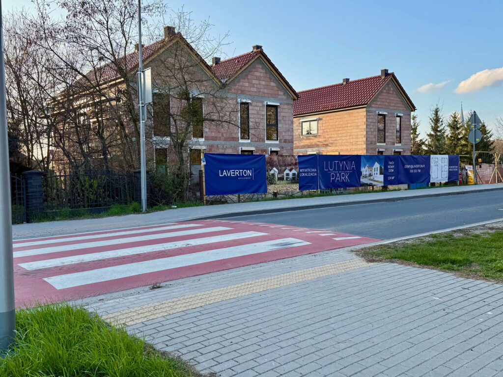 Zdjęcie z budowy Lutynia Park